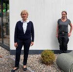 v.r.n.l.: Nicole Stegemann und Ich