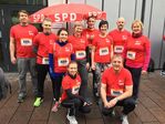 Staffel der SPD Lübeck beim 13. Stadtwerke Lübeck Marathon